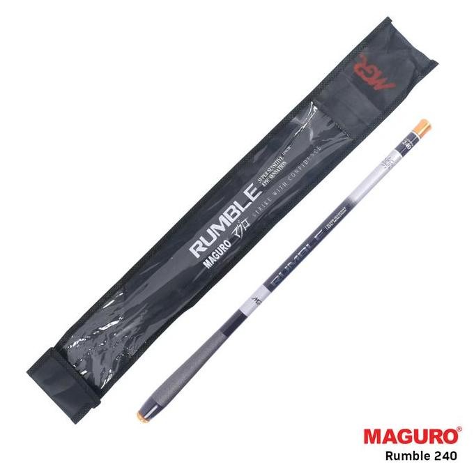 

Terlaris Joran Tegek Maguro Rumble | 240 270 300 360 450 | Carbon Keiryu | Ruas Pendek Lentur ~ Indonesia Memancing