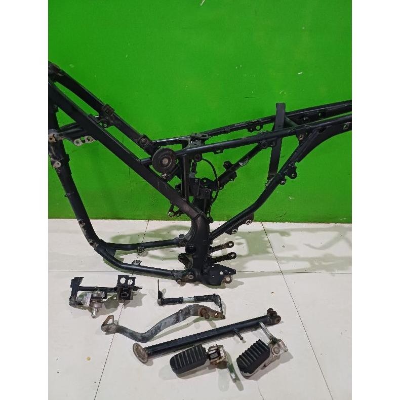RANGKA KLX150 BF COPOTAN MOTOR ORIGINAL -Frame klx150 bf copotan motor ori