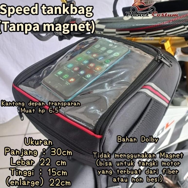 SPEED Tas Tangki Motor untuk Honda CBR Megapro Verza Cb150R CRF Tiger NSR Phantom GL Merk Original
