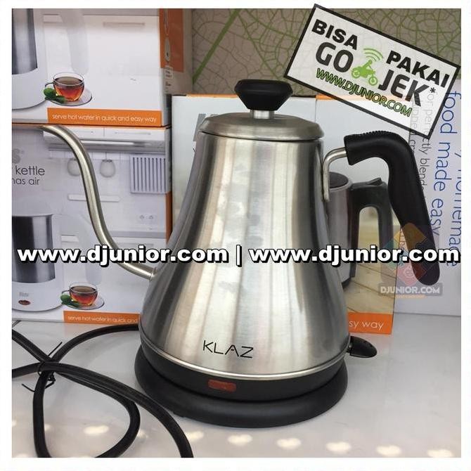 Tersedia KLAZ - ELECTRIC WATER KETTLE GOOSENECK / TEKO LISTRIK LEHER ANGSA