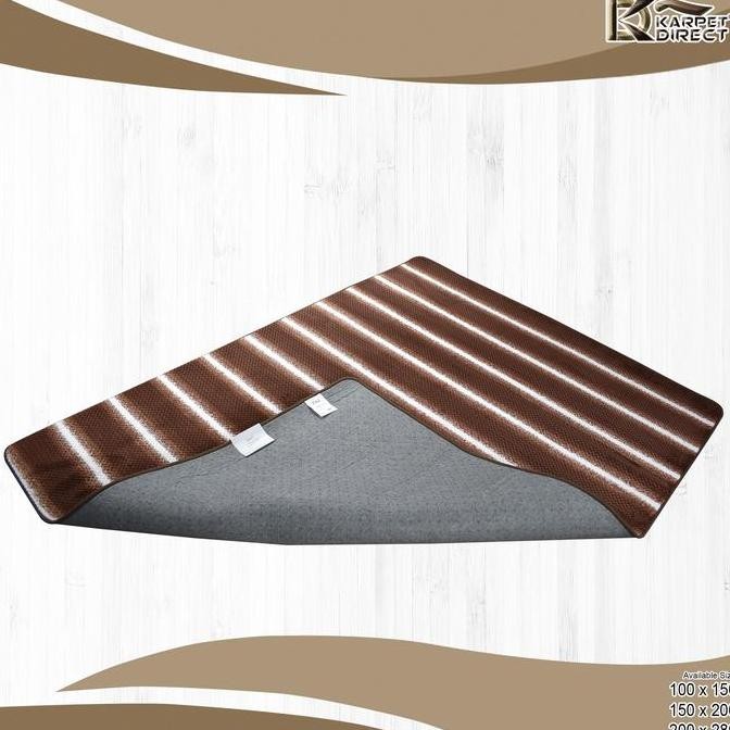Murah [Karpet Direct] Zag (Coklat) 200X280 Cm - Line