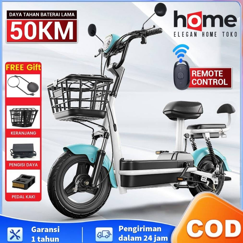 EH Sepeda Listrik Dewasa Motor 48V Premium Mewah Sepeda Listrik / Sepeda Motor Listrik