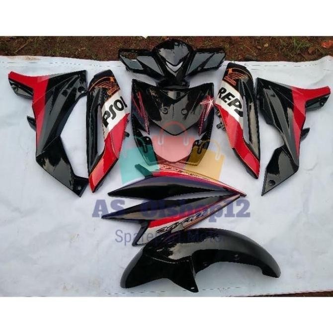 FULL BODY HALUS BLADE 110 OLD / LAMA HITAM PLUS STRIPING Kualitas Original
