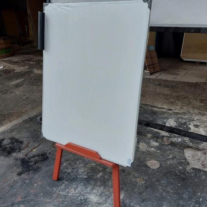 

whiteboard 60 x 90 set kaki kayu Kualitas Original