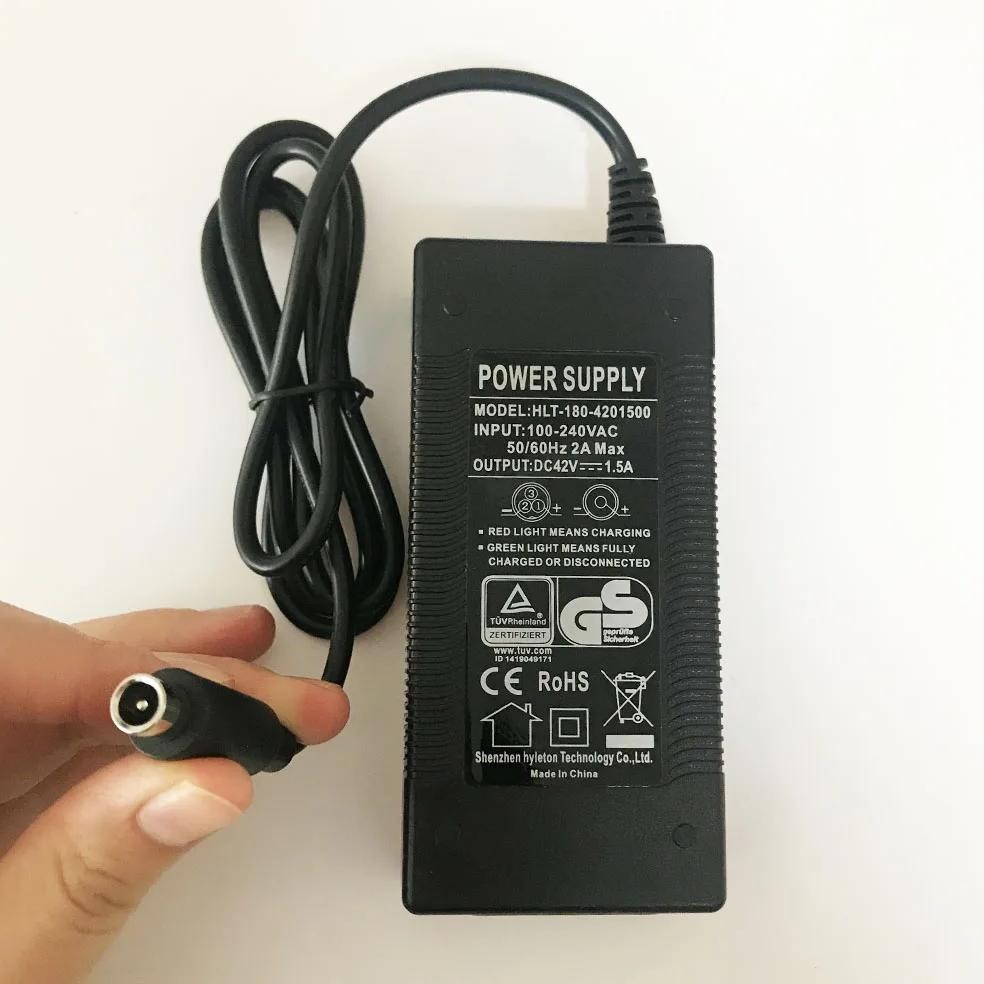42V 1.5A Lithium Battery Charger 36V Charger 42 Volt mi Electric Scooter Ebike Accessories Terbaru