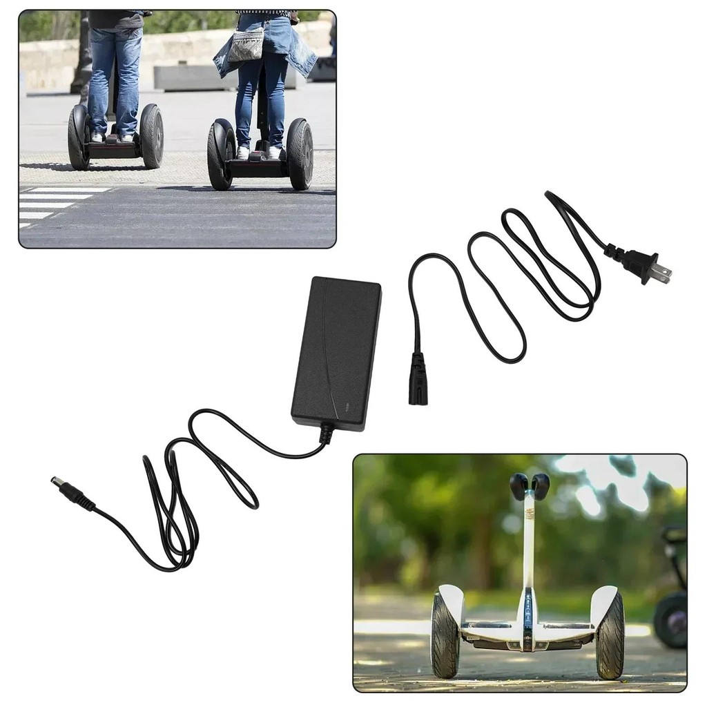 42V 2A Universal Lithium Battery Charger For 36V Hoverboard Self-Balancing Scooter 100-240V AC Power