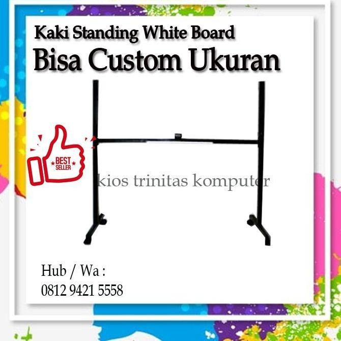 

standing kaki whitebord UK 120x240 Kualitas Original