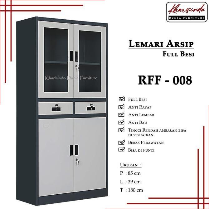

Lemari Arsip Besi / Lemari Buku / RFF 004 - 005 - 006 - 007 - 008 / Lemari Serbaguna Kualitas Original