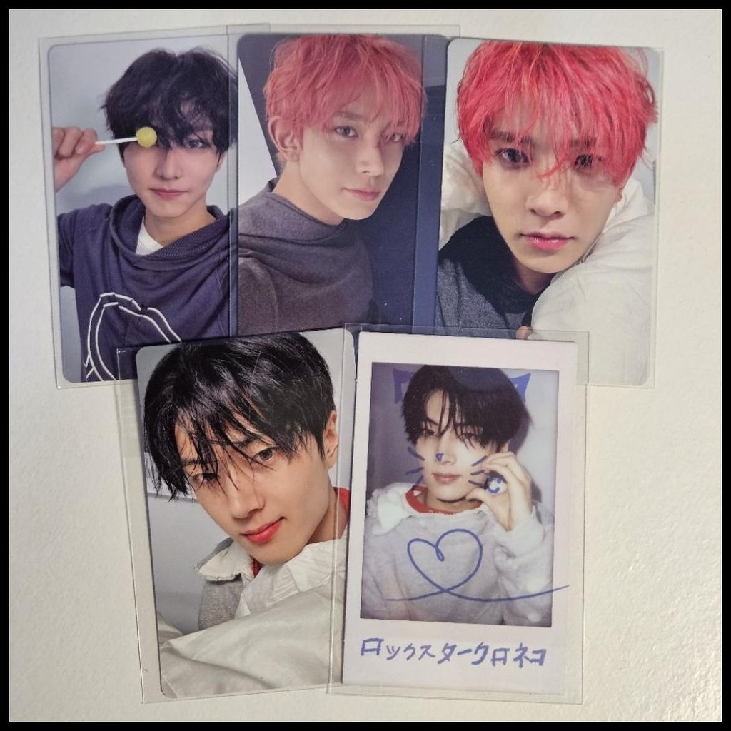 ENHYPEN JUNGWON HEESEUNG JAY PHOTOCARD - ROMANCE UNTOLD DAYDREAM JAPAN VER BLUE NOON WVJ POB POLAROI