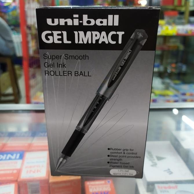 

Bolpen Uni-ball GEL IMPACT UM-153s black Kualitas Original