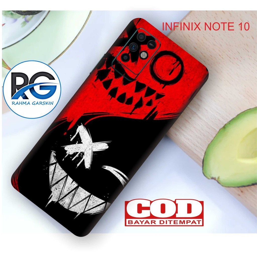 

Terlaris Presisi Infinix Note 10 Casing/Stiker Panel Vynil Bisa Custom Dan COD
