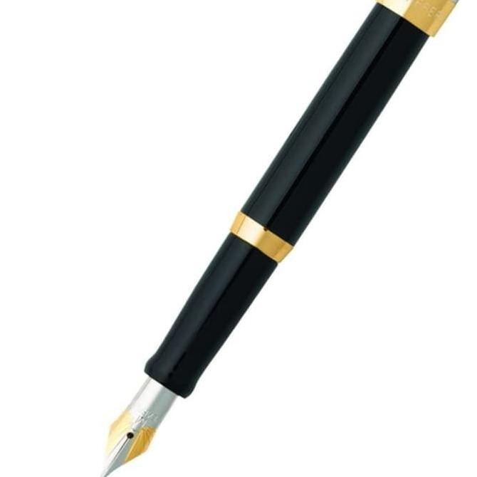 

Sheaffer Sagaris Black Barrel and Chrome Cap Fountain Pen Kualitas Original