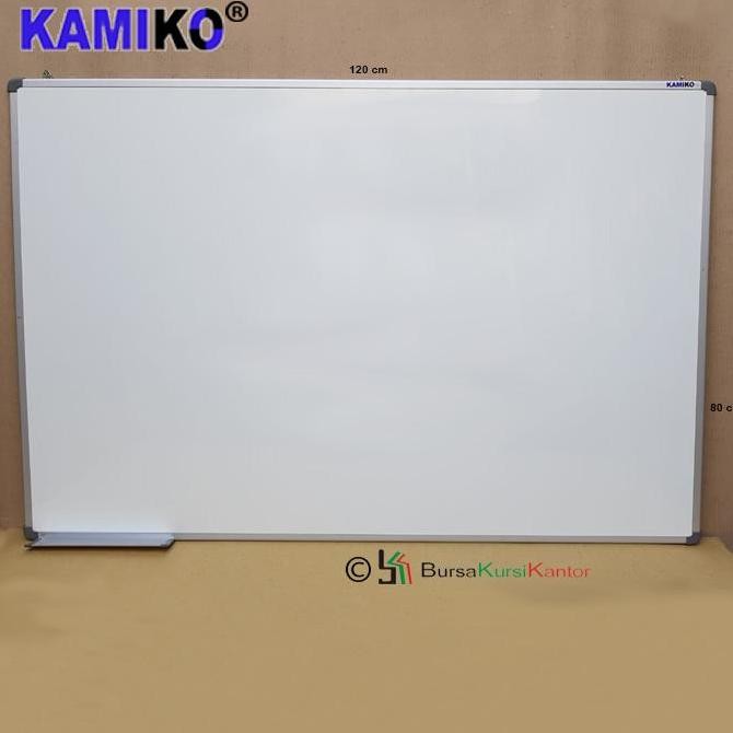 

Whiteboard Kamiko Ukuran 80 cm x 120 cm Magnetic Gantung Kualitas Original