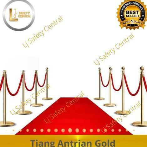 

Queue Line Tiang Antrian Pembatas Stainless Kualitas Original