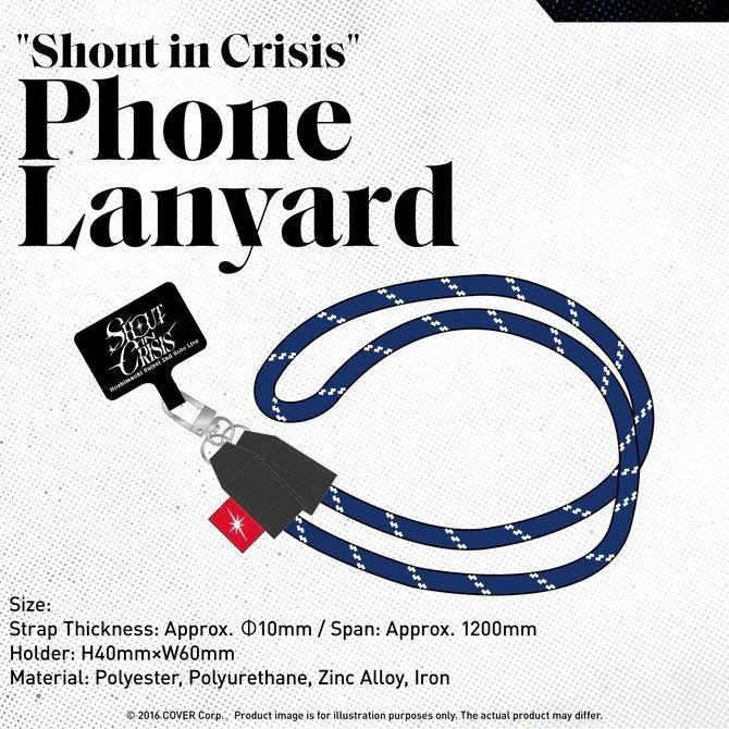 

Hololive Hoshimachi Suisei "Shout in Crisis" Merchandise Phone Lanyard Kualitas Original