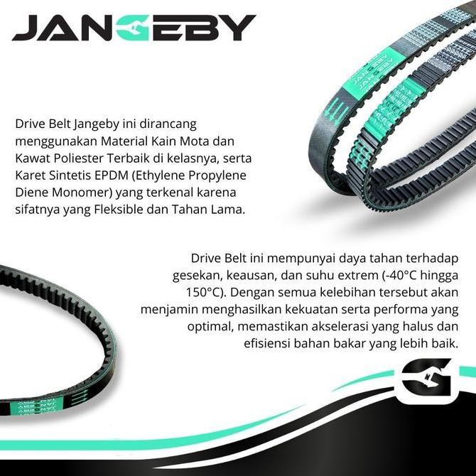 Paket Vbelt + Roller Jangeby Aerox 155 Nmax New 2020 Lexi Vanbelt Racing Kualitas Original