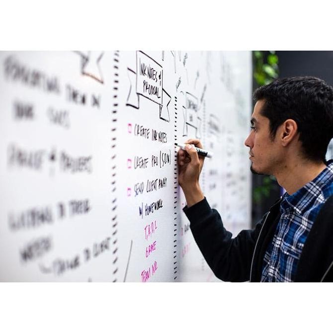 

Whiteboard Gantung 120x180 cm + Ongkir Kualitas Original