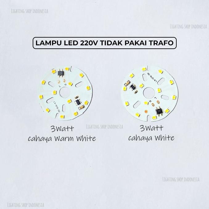 Lampu led 220v untuk H303 3watt H306 6watt