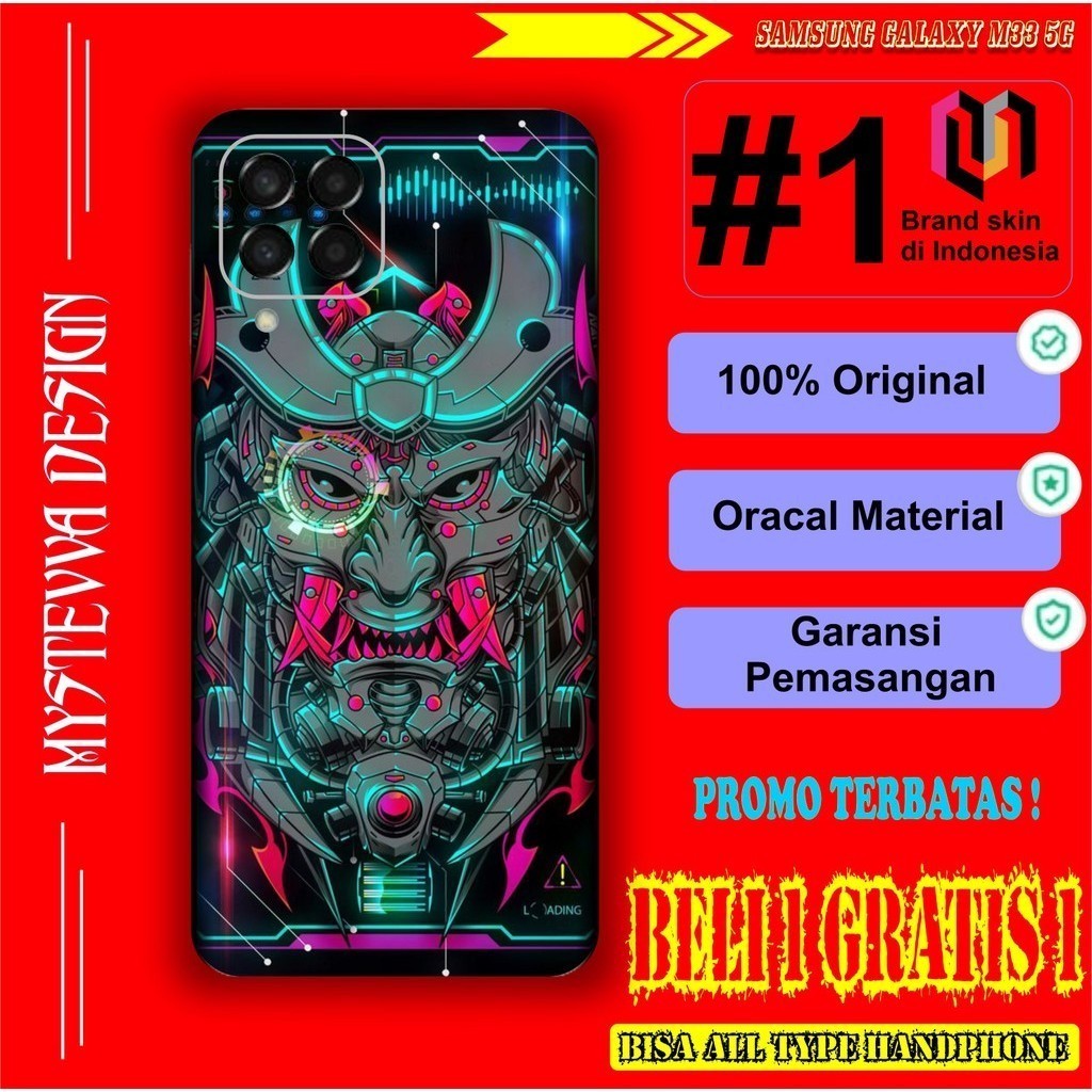 

Terlaris Presisi Samsung M33 5g 1 Casing/Stiker Panel Vynil Bisa Custom Dan COD