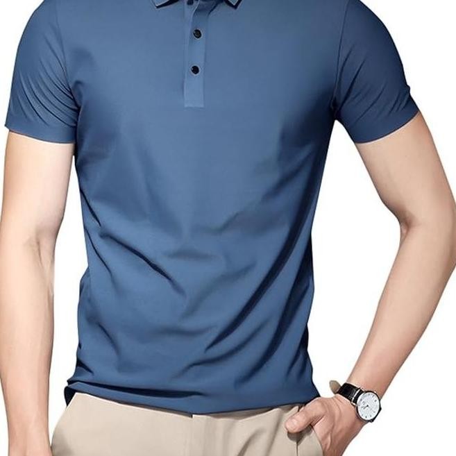 Kaos Kerah Polo Pria Dry Fit seamless Original Promo