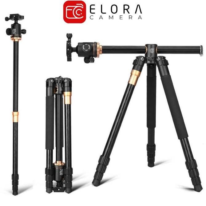 BEIKE QZSD Q-999H Professional Tripod / Beike Q999H Kualitas Original