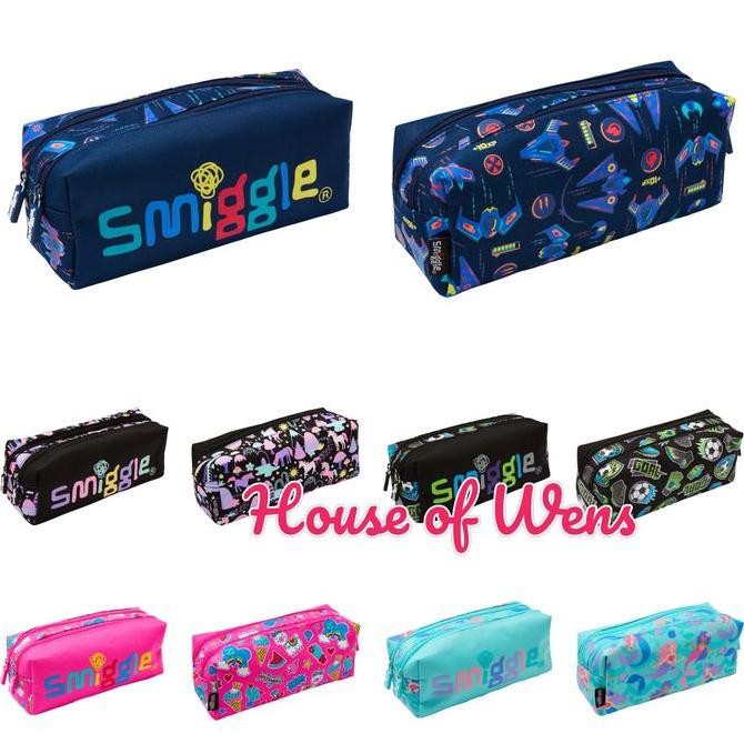 

SMIGGLE VIBIN TWIN ZIP PENCIL CASE ORIGINAL - TEMPAT PENSIL SMIGGLE Kualitas Original