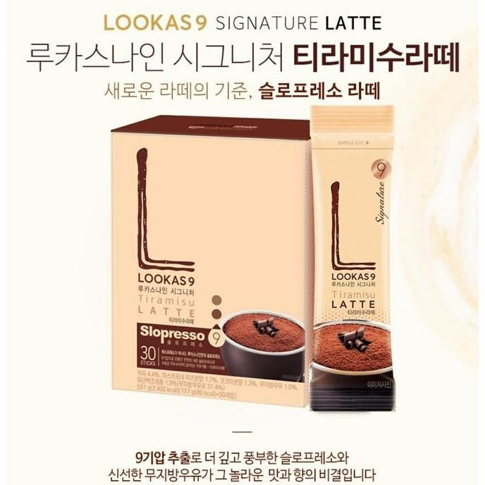 

Lookas9 Tiramisu Latte Coffee Korea/Kopi Korea