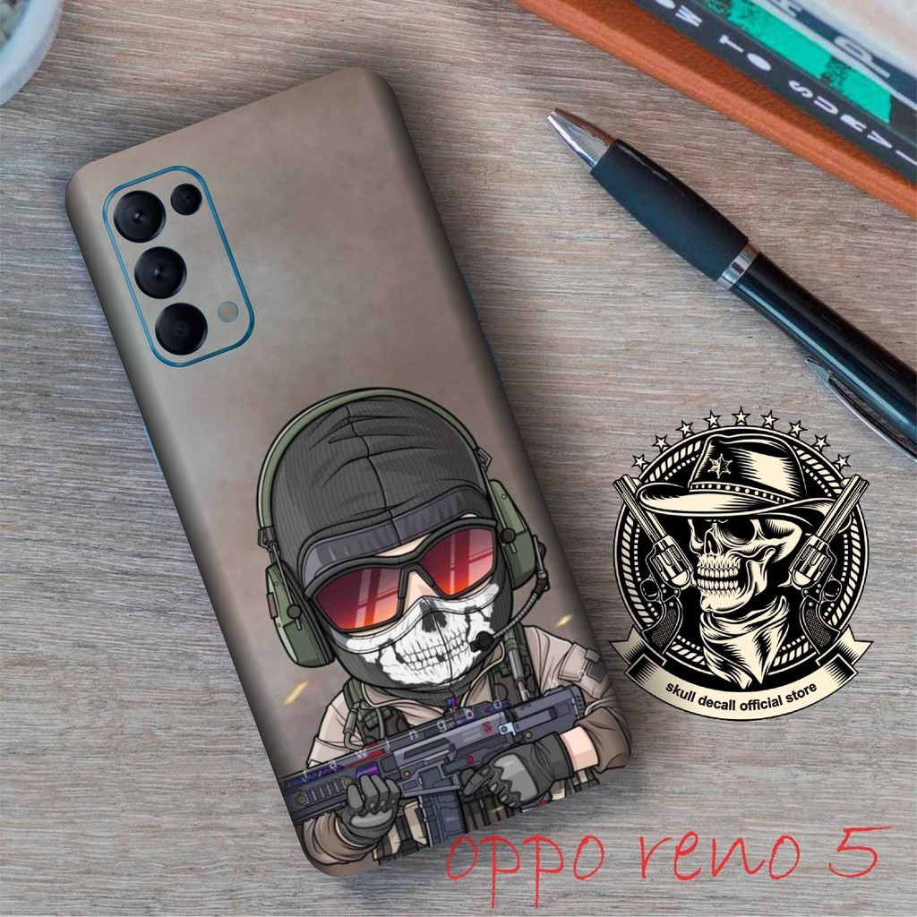 

Terlaris Presisi Oppo Reno Casing/Stiker Panel Vynil Bisa Custom Dan COD