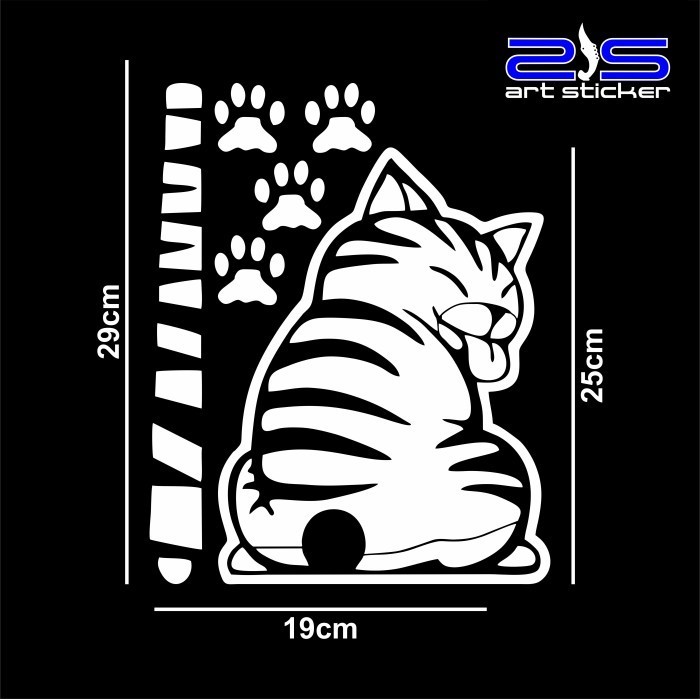 

Terlaris Presisi Akses Mobil Kaca Belakang Stiker Wiper Ekor Kucing Kuntua Put Kiri Putih Kanan Casing/Stiker Panel Vynil Bisa Custom Dan COD