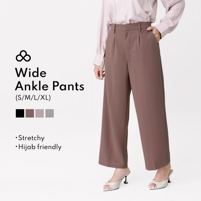Atala Scarves | Wide Ankle Pants | Celana Kulot Wanita Promo