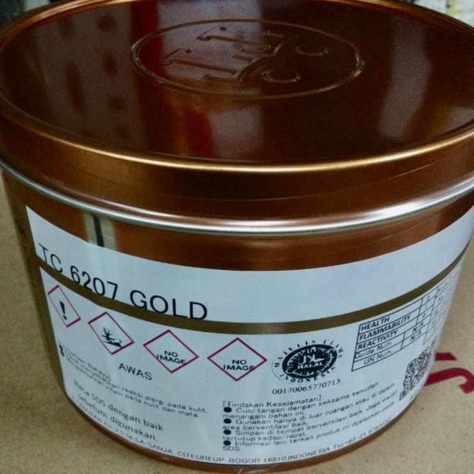 

Tinta cetak Cemani Toka TC 6207 ( Gold ) Kualitas Original