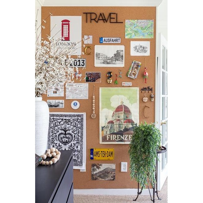 

Corkboard Softboard 120x240 cm Papan Pin Board Pengumuman Kualitas Original