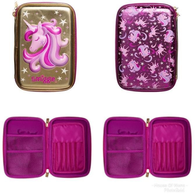 

SMIGGLE GOLD HARDTOP PENCIL CASE - TEMPAT PENSIL SMIGGLE Kualitas Original