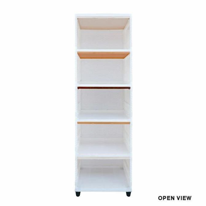

WIDE CLUB FLIP RATTAN WHITE EARTH COLOR SUSUN 2, 3 , 4 DAN 5 Kualitas Original