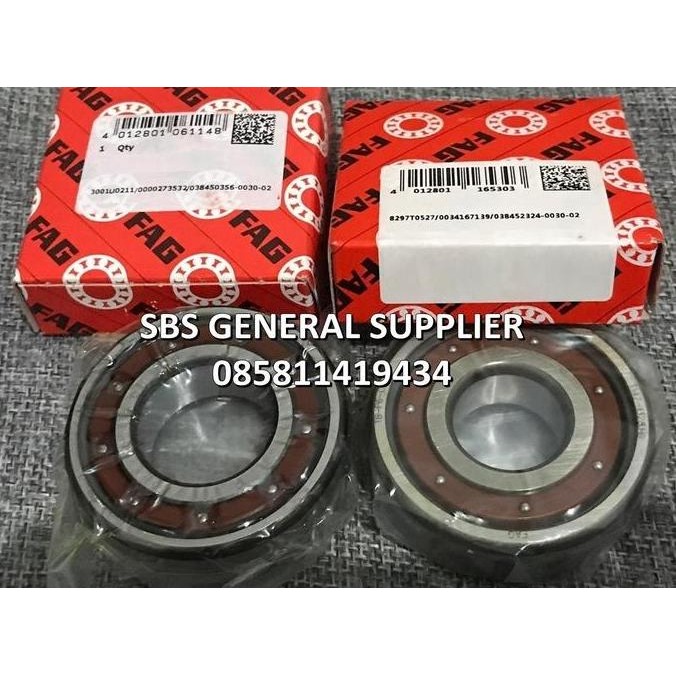 Bearing / Laher FAG Keramik untuk Kruk As Mio Karburator / Fino / Soul