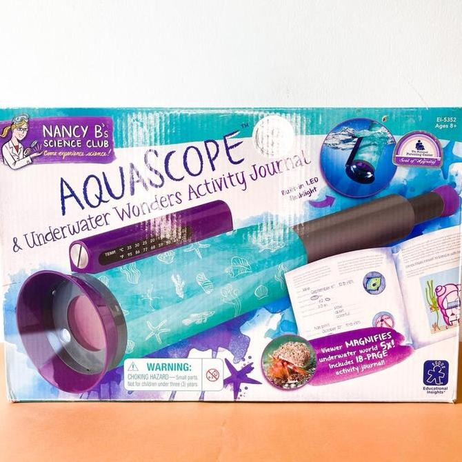 Educational Insights NBSC Aquascope Journal - Teropong air anak Kualitas Original