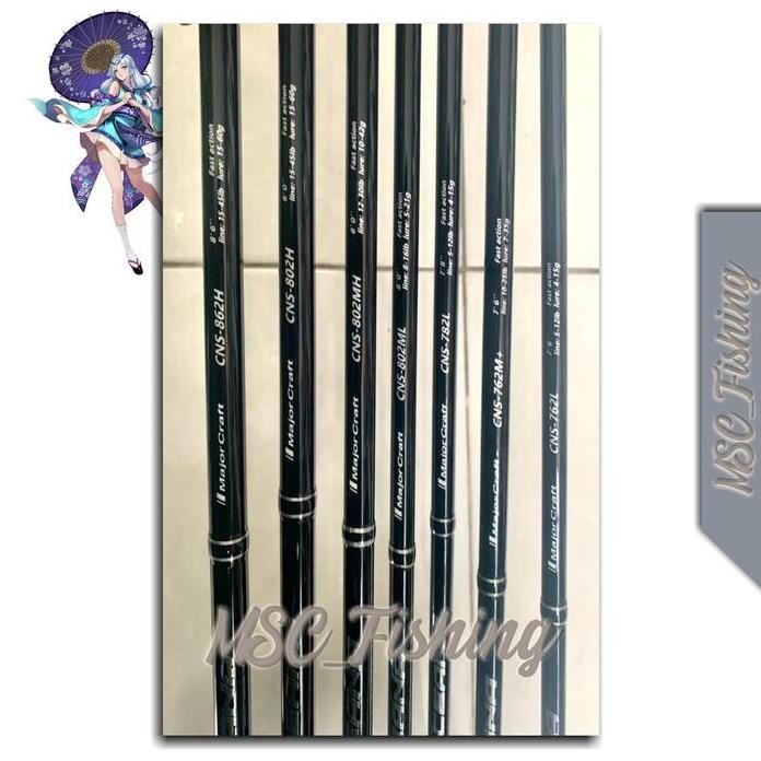 

Terlaris Joran Majorcraft Ceana Series Cna-862H 802H 802Mh 802Ml 782L 762M 762L