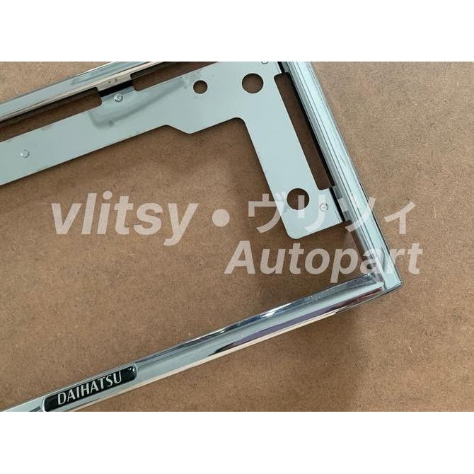 Frame Plat Nomor JDM Daihatsu Original Japan Kualitas Original