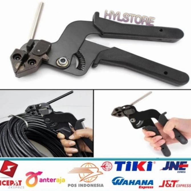 

TANG PENGENCANG+PEMOTONG KABEL TIES STAINLESS Kualitas Original