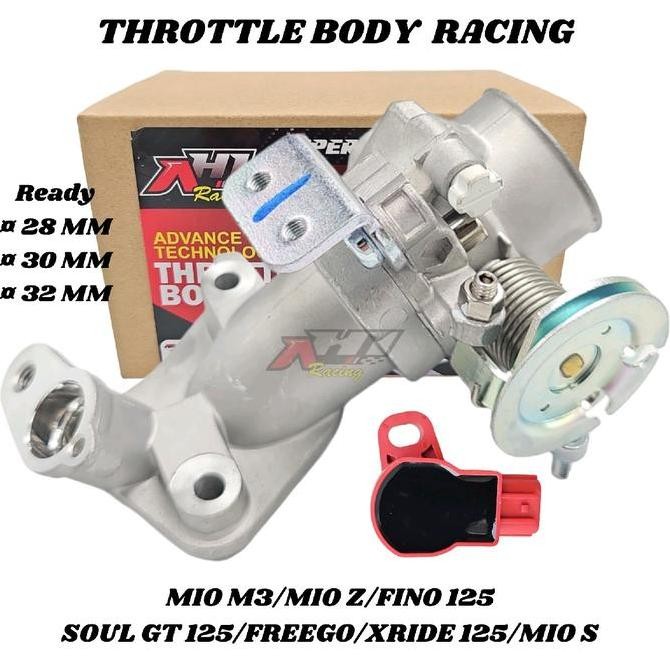 TUAS GAS THROTTLE BODY TB MIO M3 MIO Z FINO 125 SOUL GT 125 XRIDE 125 FREEGO XRIDE 125 MIO S 125 CC 
