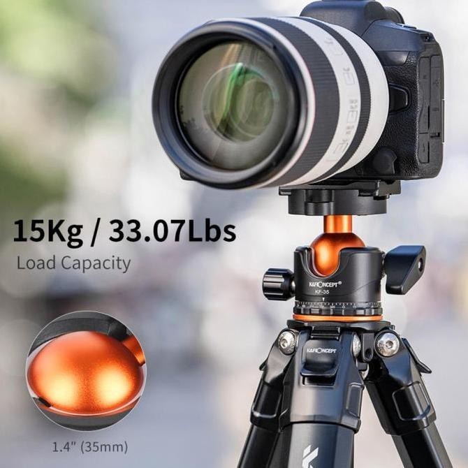 KNF K&F Tripod Travel M1 Compact Tripod Traveller M1 K&F Concept Kualitas Original