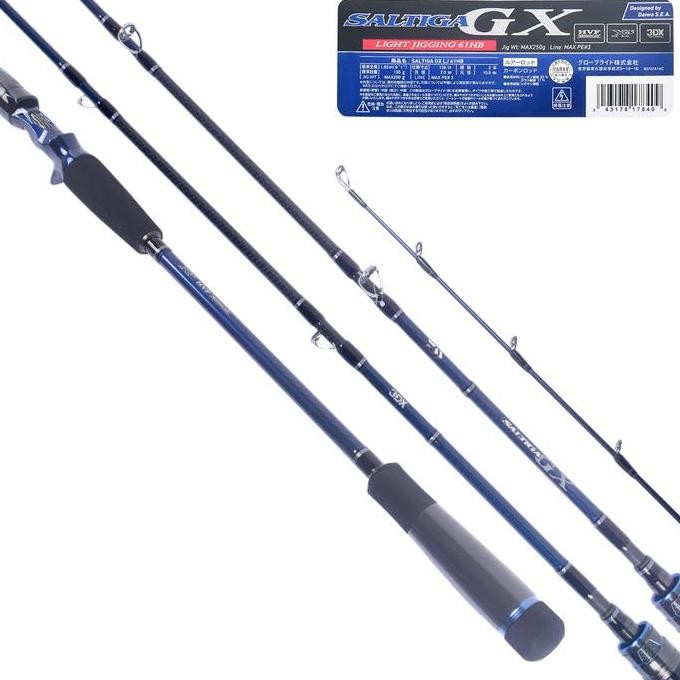 

Terlaris Joran Spinning Sambung 2 Daiwa Saltiga Gx Lj | Pilih Ukuran - Indonesia Memancing