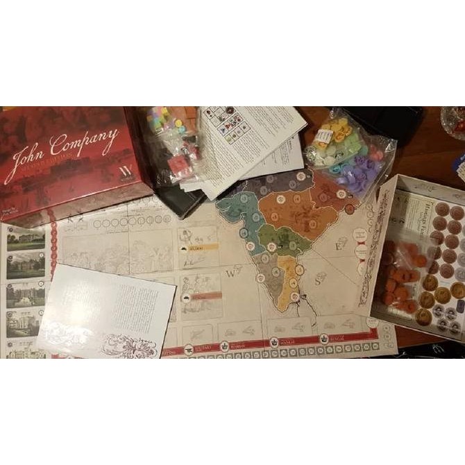 John Company Second Edition Board Game Kualitas Original