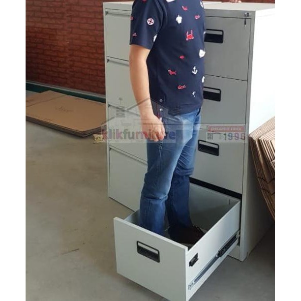 

PROMO Filing Cabinet Besi 3 Susun 3 Laci Kualitas Original