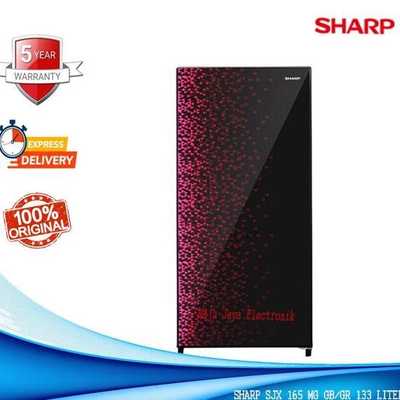 Tersedia Kulkas 1 Pintu Sharp sj-x165 Pintu Kaca