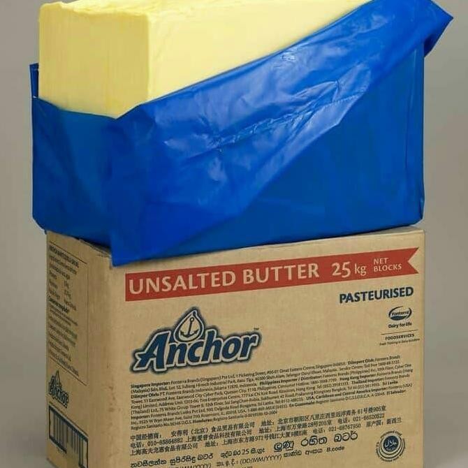 

[Ready/Spesial] Unsalted Butter Anchor Repack 1Kg [Terlaris&Recommended]