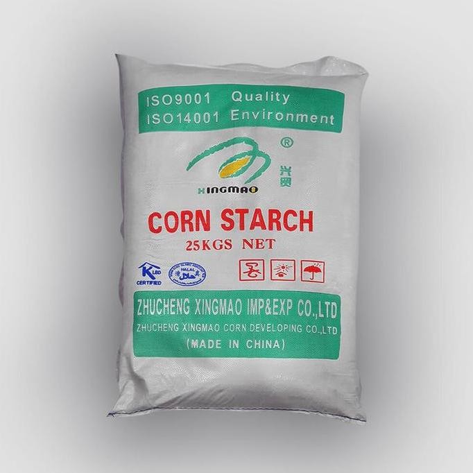 

Terlaris Tepung Maizena / Corn Starch / Pati Jagung Xing Mao Lihua Eks China