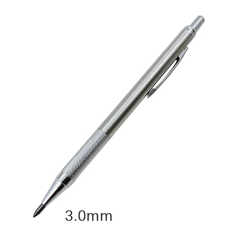 

1 Pcs 3.0 Mm Metal Mechanical Pencil With Sharpener, Art Drawing Activity Pencil, 3.0 Mm Automatic Pencil, For Office Stationery