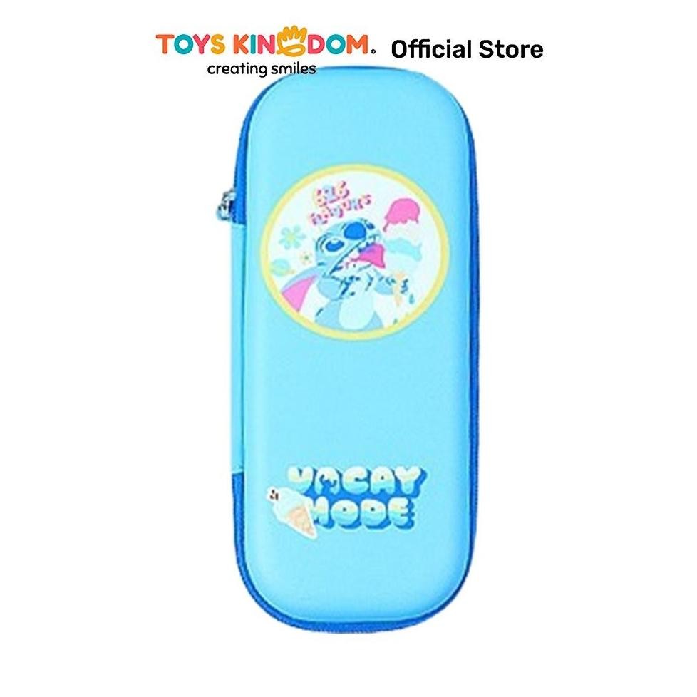 

LINDU Toys Kingdom Kiddy Star Ume Tempat Pensil Stitch Emboss - Biru Kotak Pensil Pulpen Pencil Case Tempat Alat Tulis Peralatan Tulis Kids School Stationery
