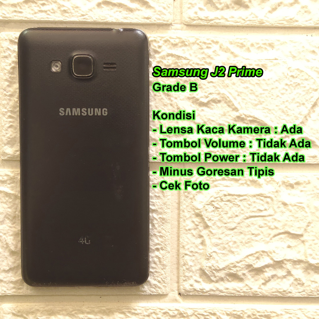 Samsung J2 Prime Backdoor Casing Tutup Belakang Copotan